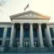 Federal courthouse in Washington, D.C., where judges authorize wiretaps and surveillance orders.