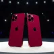 iPhone 18 Pro and iPhone 18 Pro Max in burgundy color on stage at Apple event