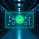 Empirik's AI-driven infrastructure monitoring dashboard in a data center